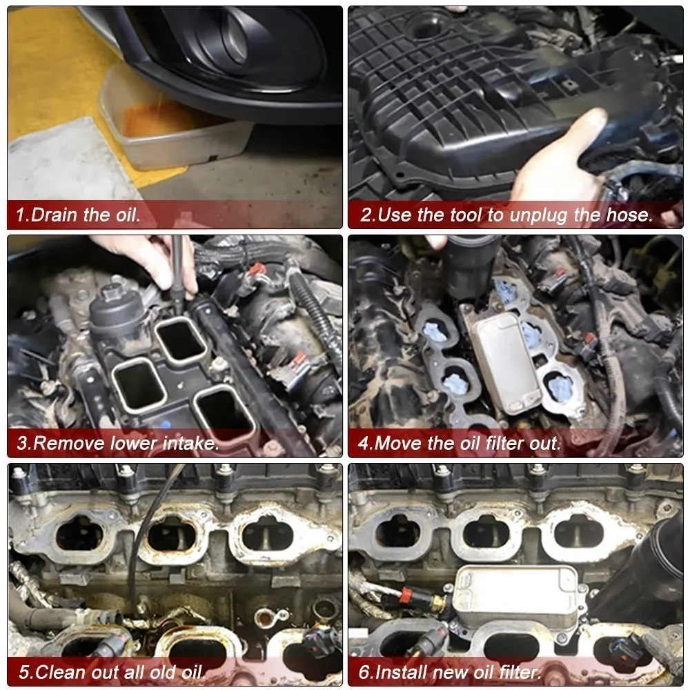 68105583AF 3.6L زيت المحرك برودة مبيت مرشح التدفق العالي محول صالح ل شاحن دودج جيب رانجلر ، 2011-2016 كرايسلر 200 300