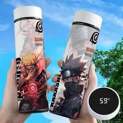 Naruto Naruto Sasuke Intelligent Male and Female Student Thermos Cup Displays Water Temperature 304 Stainless Steel Water Cup