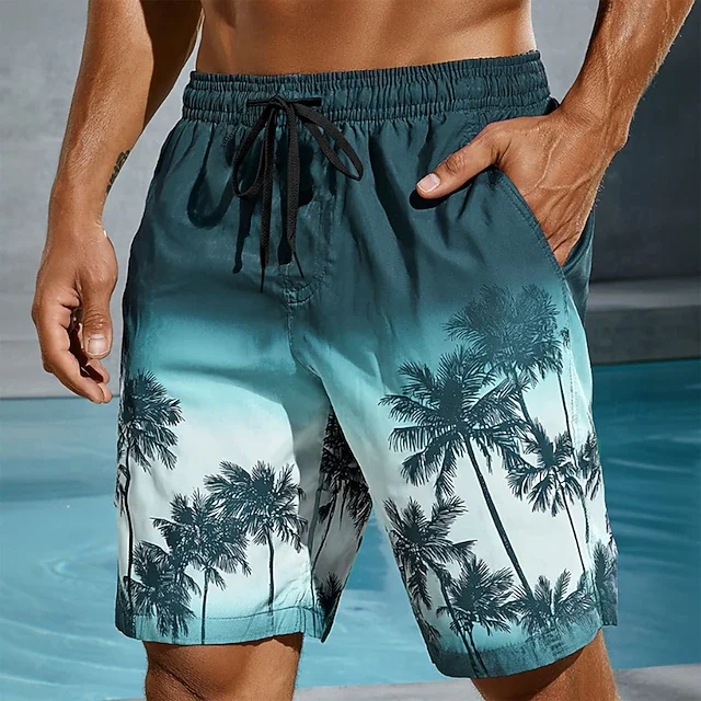 Men's Cool 3D Digital Printed Shorts Fashion Casual Loose Shorts Summer Beach Short Pants Comfortable Streetwear Bottoms