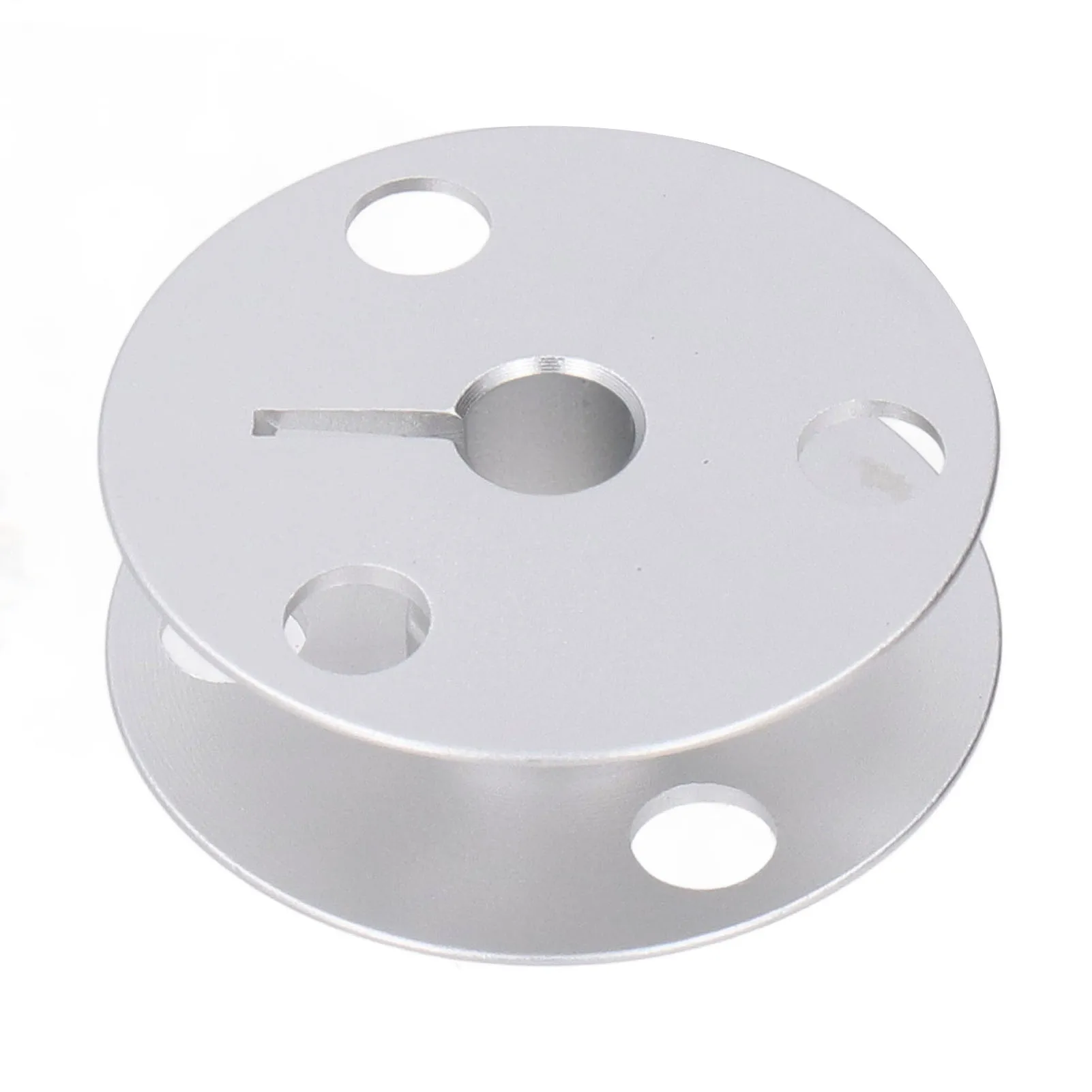 Sewing Bobbin Bobbin High Efficiency 32mm Dia Stainless Steel Wear Resistant Stable Accurate for Thick Material for Beginners