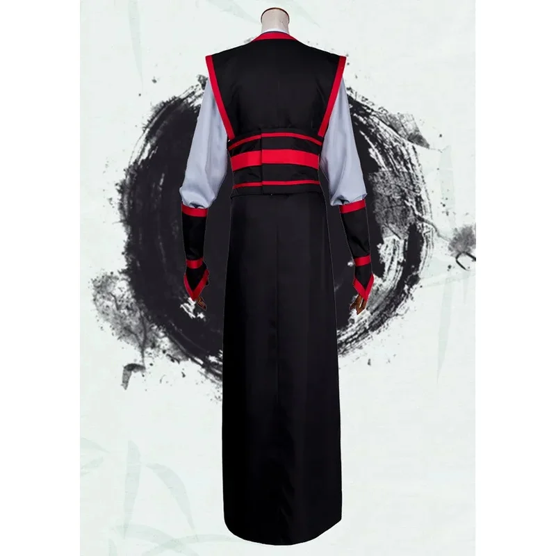 

s;3'c\5/b'Mo Dao Zu Shi Wei Wuxian Costume Anime Grand Demon Master Cultivation Cosplay For Women Men Suit Hal3'f,6\b;8/