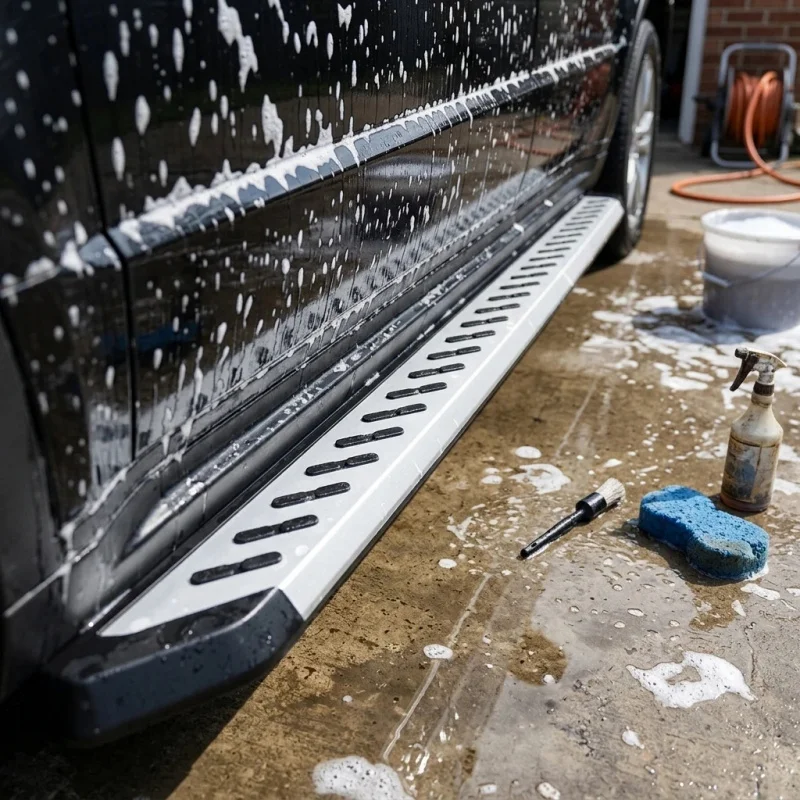 High Quality Durable Aluminum Alloy Fixed 4X4 Side Step Running Board Auto Exterior Modification Accessories