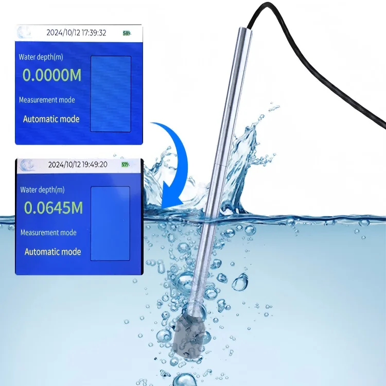 Multi-parameter Liquid Crystal Display Ultrasonic Sounder 120M Sonar Sensor Echo Sounder