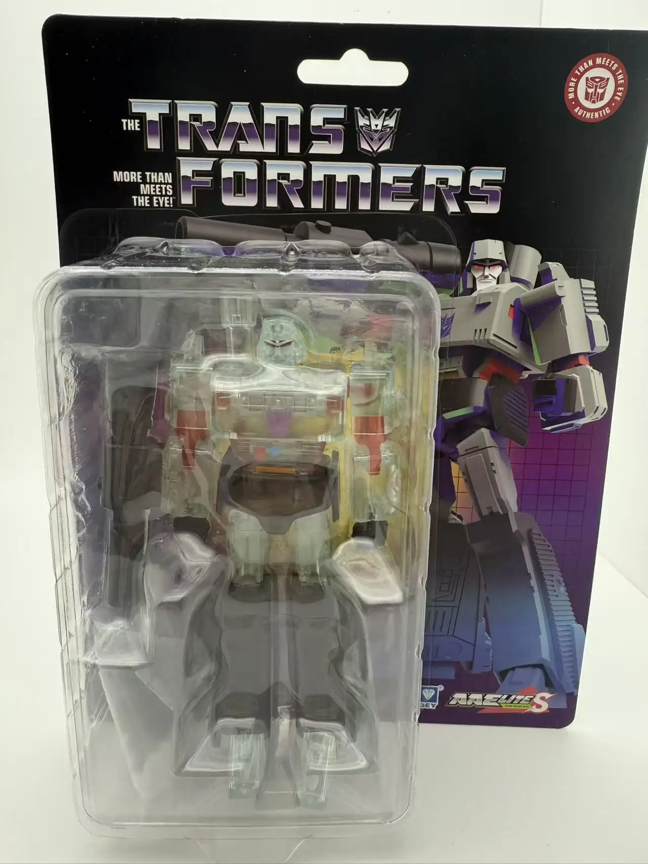Op voorraad WF Venue Limited Audi Double Diamond Transformed Toys Kleurrijke AAE-serie OP Commander Megatron-combinatie