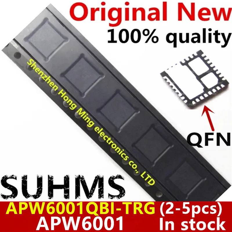 

(2-5piece)100% New APW6001 APW6001QBI APW6001QBI-TRG QFN-32