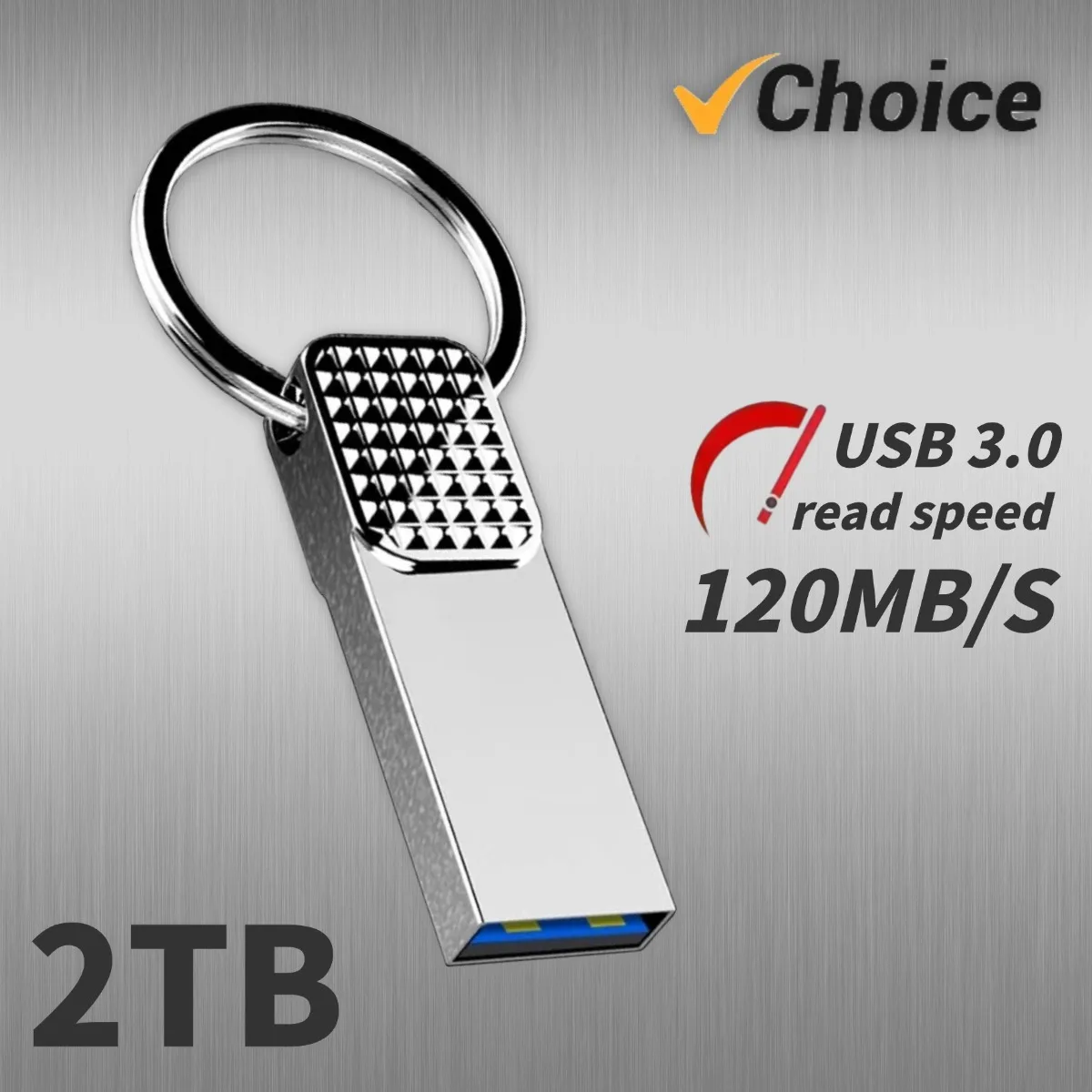 

New 2TB Usb Flash Drives High Speed Pendrive 1TB USB 3.0 Metal Portable Pen Drive Waterproof Memoria Storage U Disk For Xiaomi