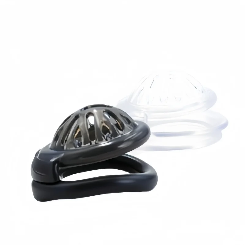 4 Colors of Lid Chastity Cage with Replaceable Cock Rings CB Fidelity Device for Men Restraint Penis Lock Adult Sex Toys