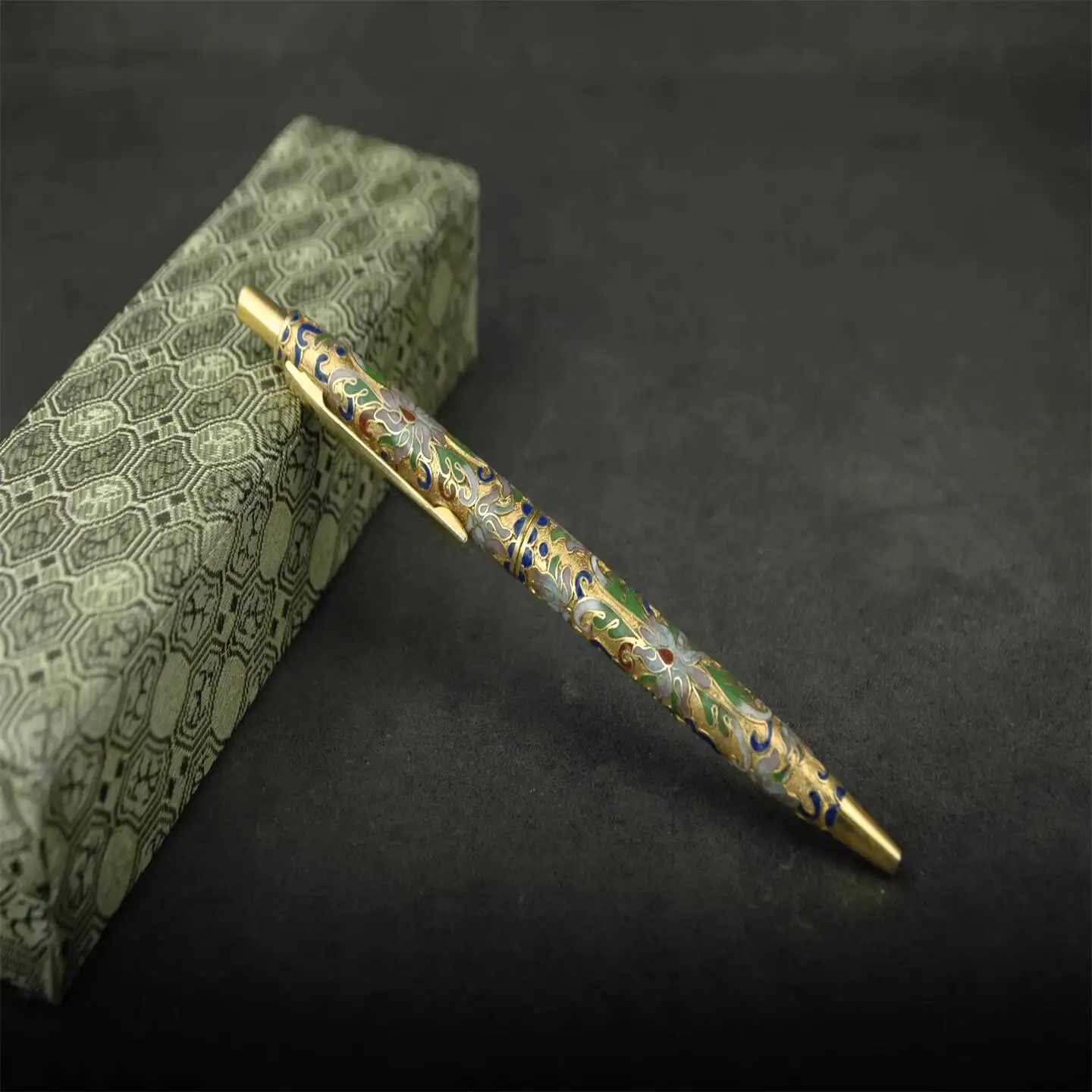 

Cloisonibles 1980-х и 1990-х годов, филигранная эмаль, винтажная шариковая ручка с золотой основой, тип пресса, подарок для рукоделия