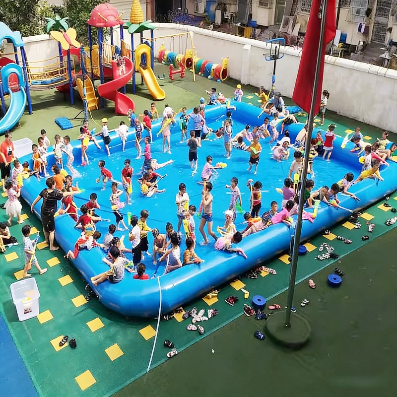 

Надувной бассейн с сертификатом CE для семейного водного отдыха, игровое оборудование для детских площадок и торговых центров