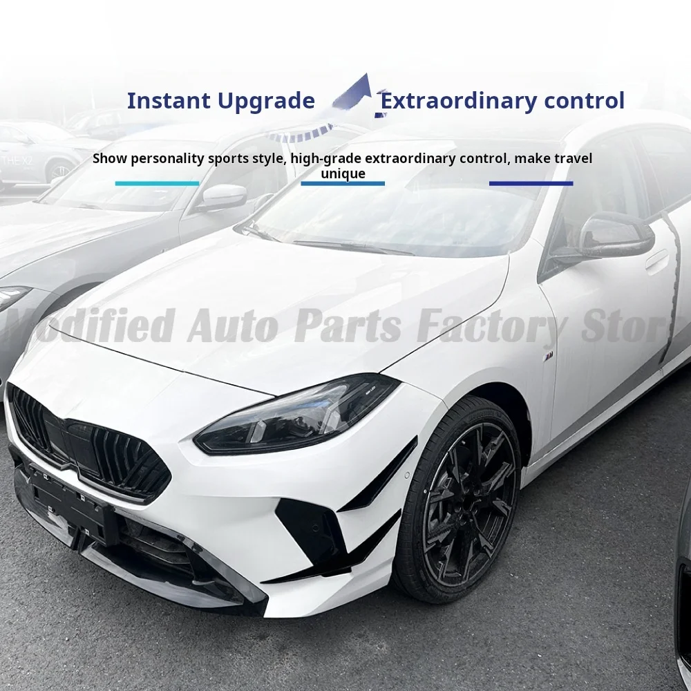 مناسبة لسيارات BMW 1 Series 2 Series F70 F74 M Sport 2024 + سكين الهواء الأمامي سكين الهواء الجانبي تعديل ملصق السيارة #2