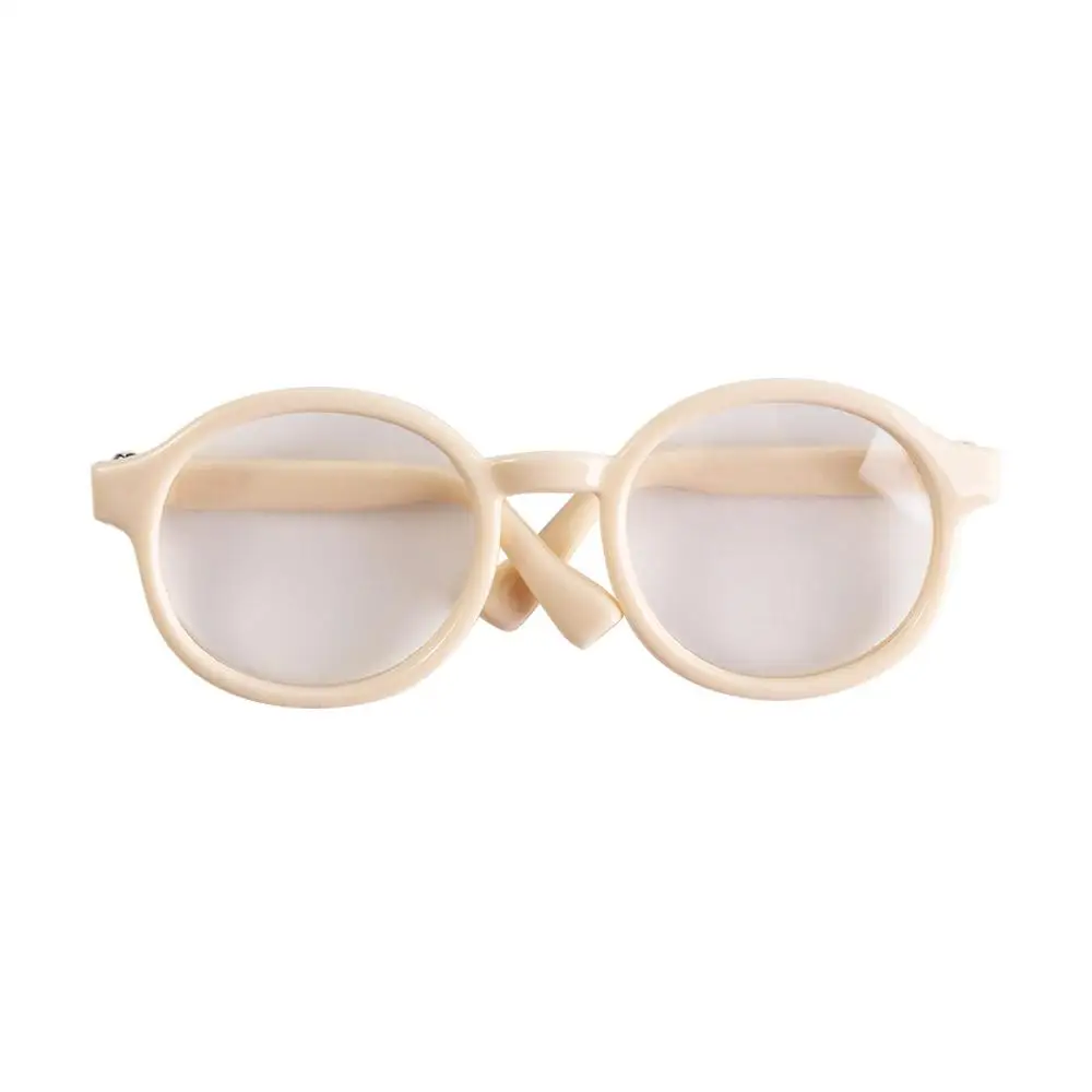 

Eyeglasses Accessory Transparent Plastic Glasses Transparent Candy Color Round Glasses Round Miniature Mini Glasses Children