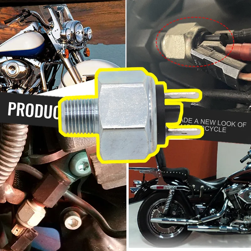 오토바이 유압 후방 브레이크 라이트 스위치 DS-272191 72023-51A Harley Davidson Dyna Sportster Softail DS272191 7202351A