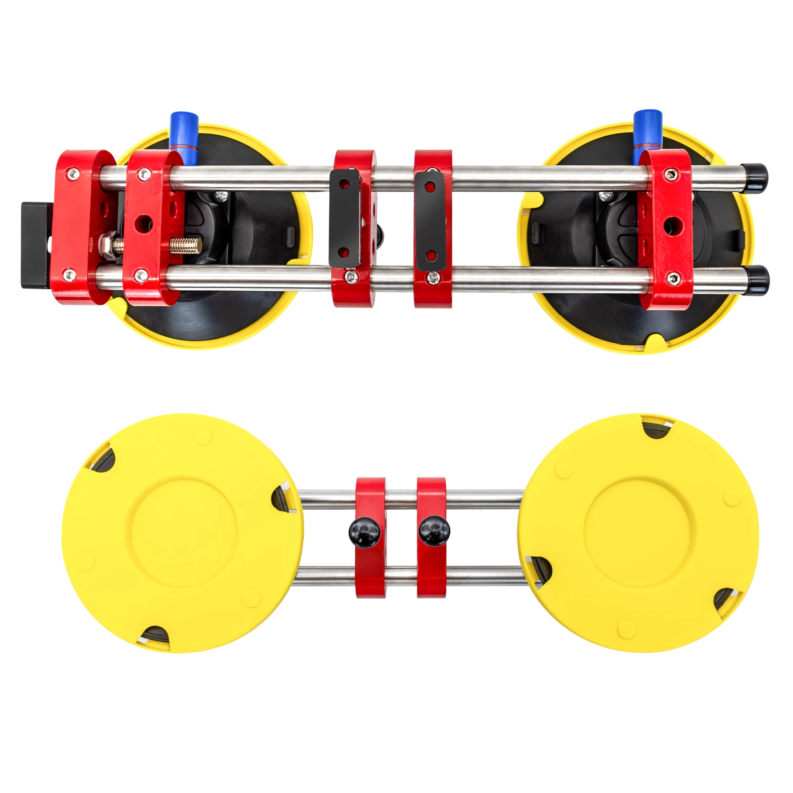 HIGHTOP 2 Chiếc 6 Inch Đá Liền Mạch Đường May Setter Có Hút Chân Không Hút Cho Đường May Gia Nhập San Bằng Chắc Chắn Lật Số Để Bàn