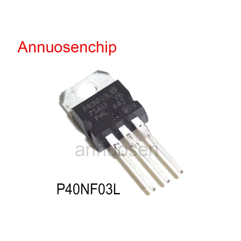 10PCS/LOT New and Original 40N03 STP40NF03L TO-220 P40NF03L
