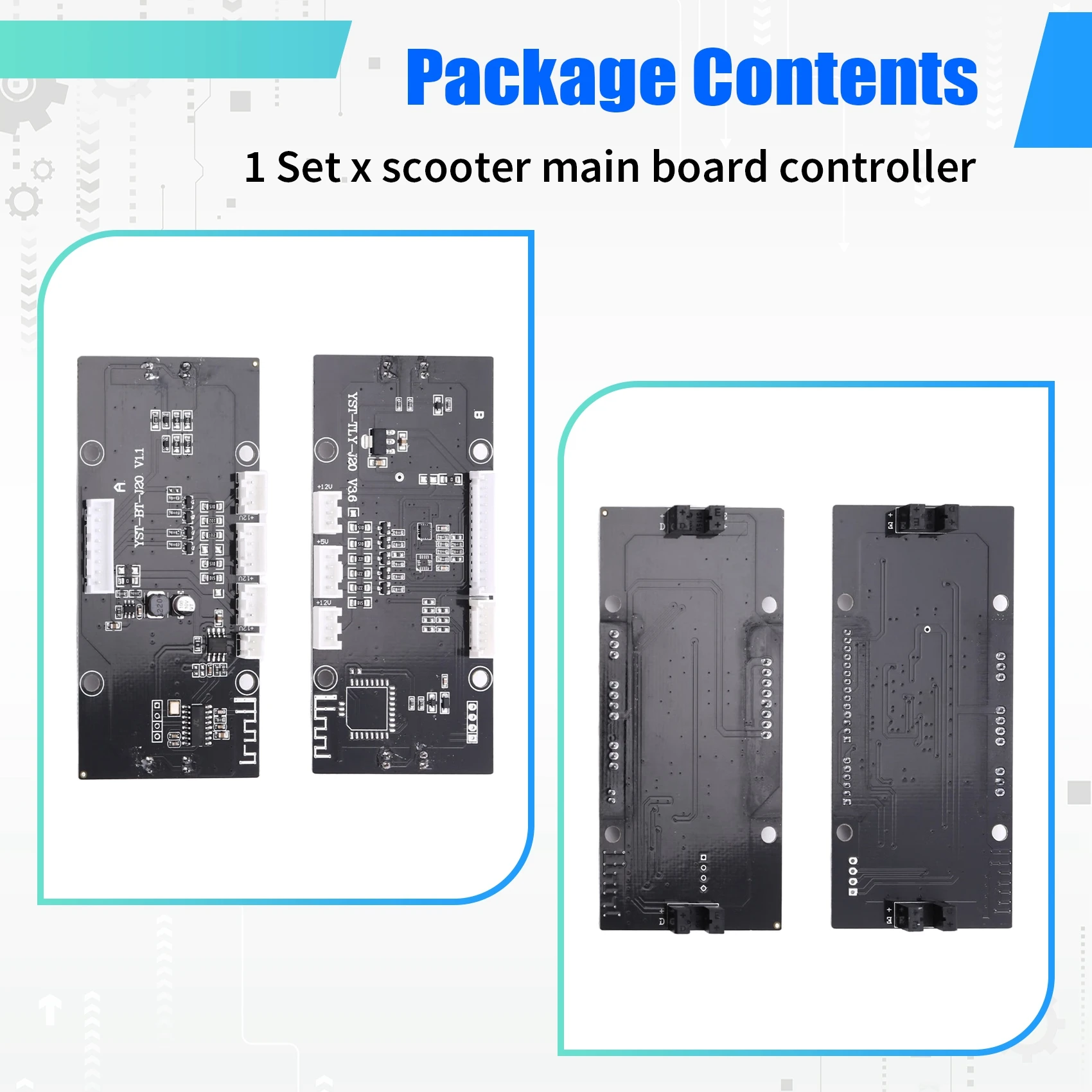 

Smart Hoverboard Accessories 36V DIY 6.5/8/10 Inch Motherboard Controller For Self-Balancing Scooter