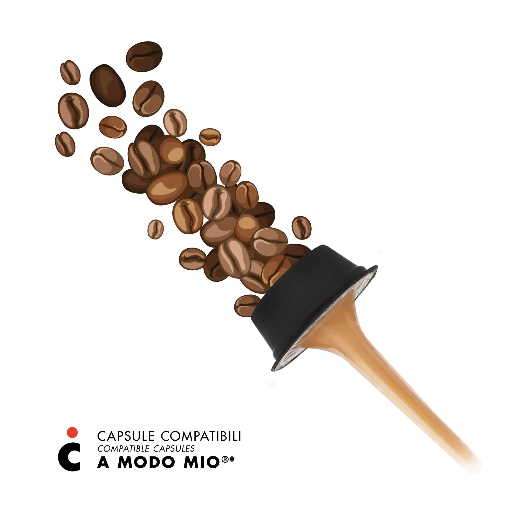 Immagine 7: 120 Capsule Caffè Venezia - Intensità 8 - Il Caffè Italiano -  Capsule Compatibili A Modo Mio®