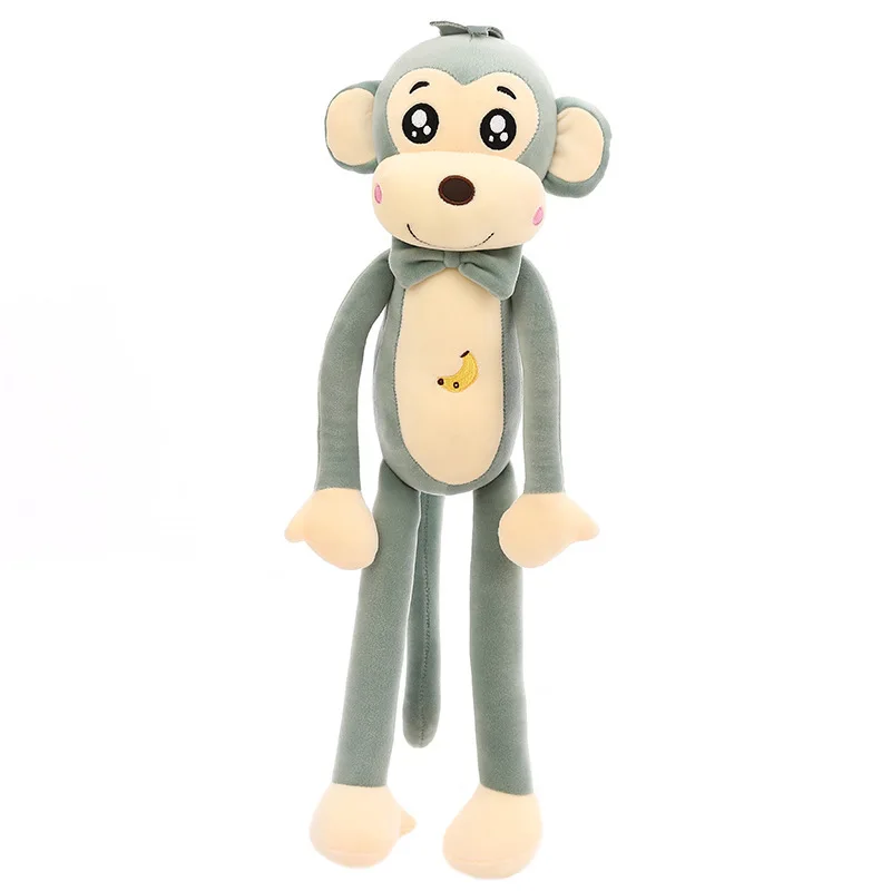 Creative Cute Cartoon Plush Toy Animal Monkey Long Arms And Long Legs Doll Baby Sleeping Comfort Pillow Birthday Christmas Gift