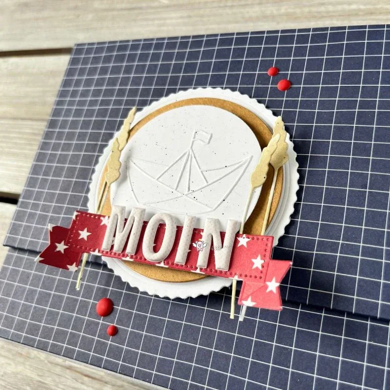 

Piggy Craft metal cutting dies cut die mold Banner disc frame decoration Scrapbook paper craft knife mould blade punch stencils