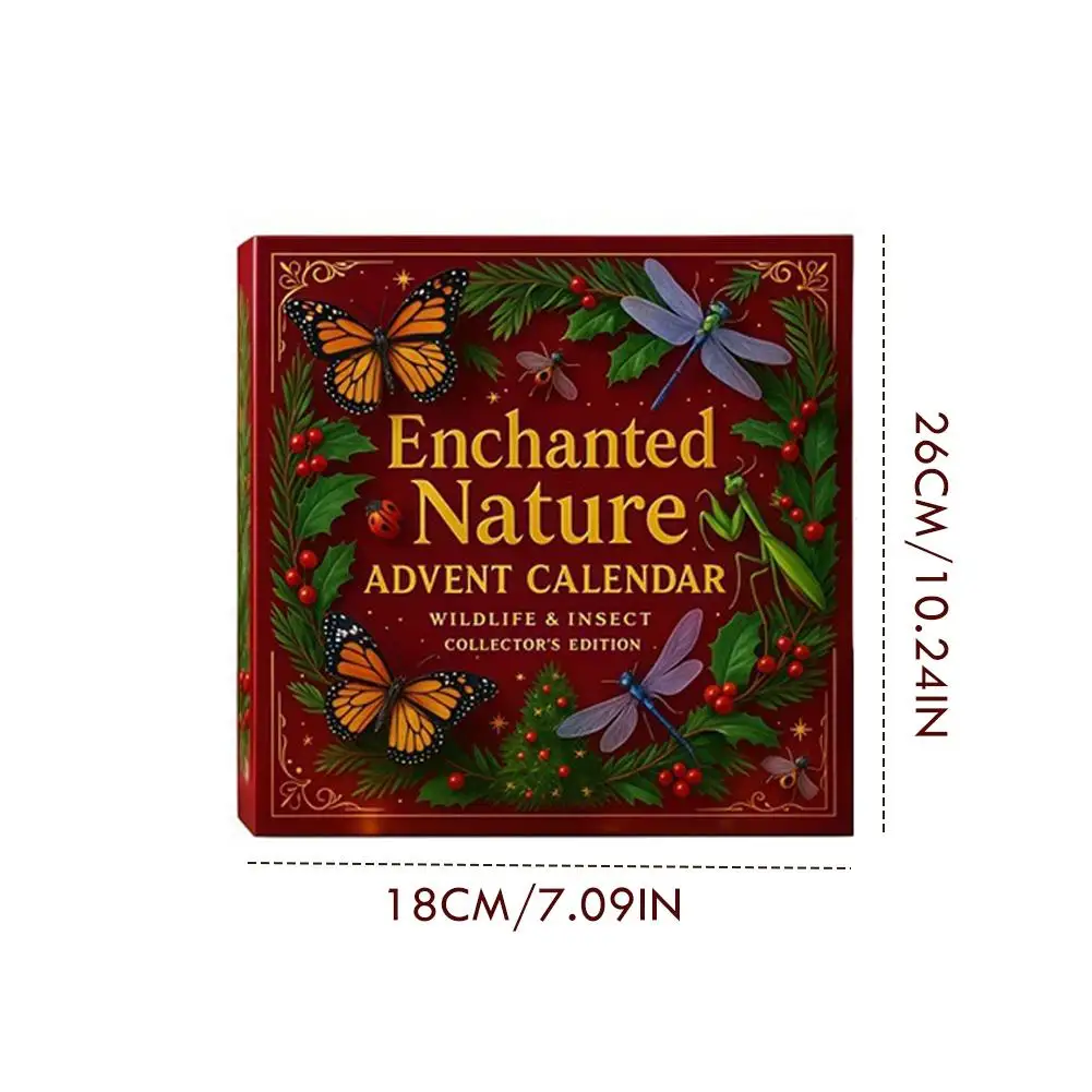 تقويم القدوم الخدع الطبيعية 24 يوم مهرجان الحشرات التقويم الإبداعية العد التنازلي هدية لعشاق الحشرات 2025 #6