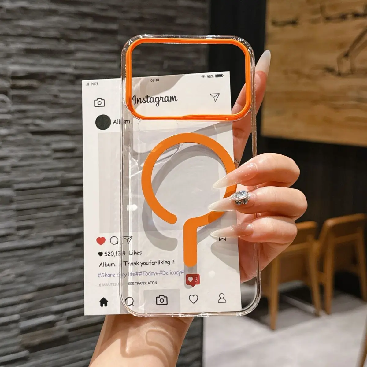 Für Xiaomi POCO F8 Ultra Hülle, Hartplastik, transparent, magnetisch, kabelloses Laden, Schutzhülle für POCO F8 Pro.