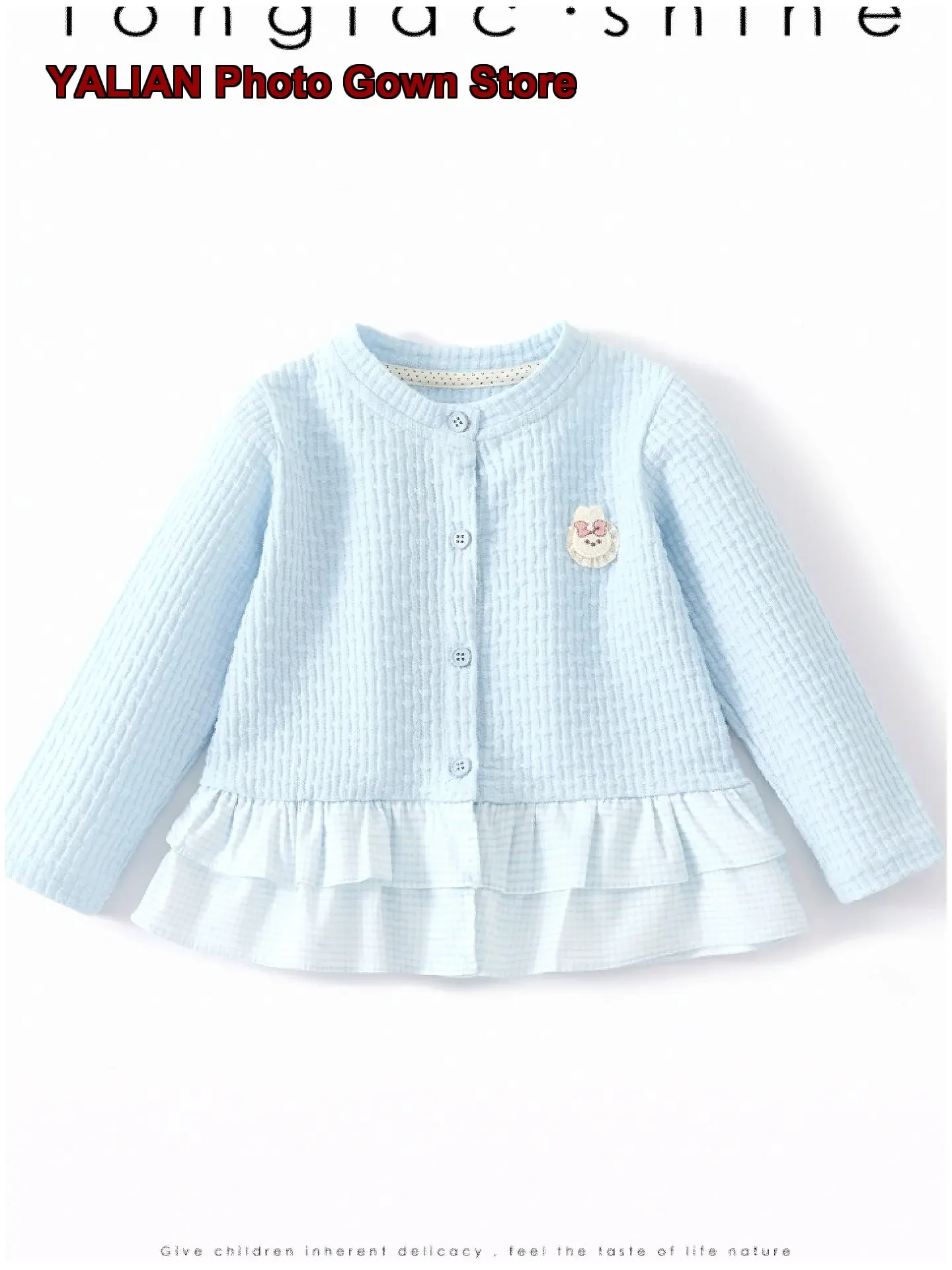 Girls Knit Cardigan Baby Early Autumn 2026 Super Stylish Knit Outwear Kids