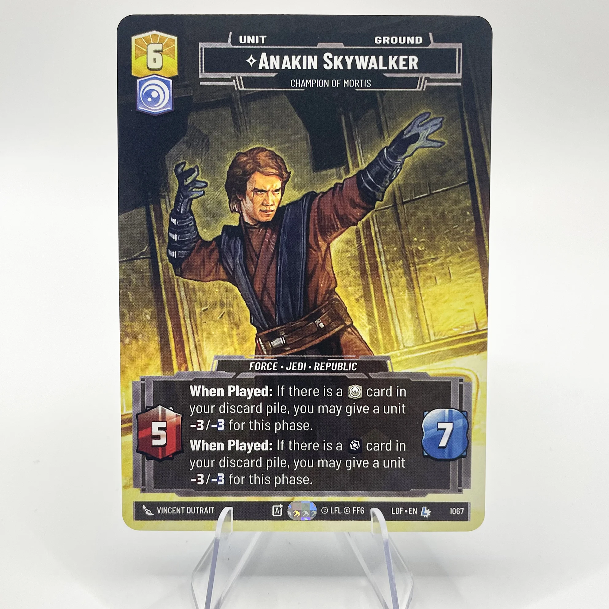 Lendas PROXY da Força Regular/Vanjo SW Anakin Skywalker-Campão de
