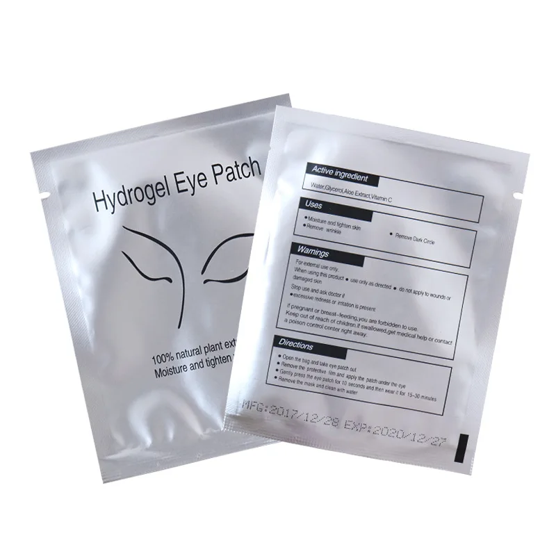 50 Pairs Eyelash Under Eye Patches Eye Pad Isolation Remove Hydrogel Eye Patch Sticker Gasket Eyelash Extension Makeup Tools