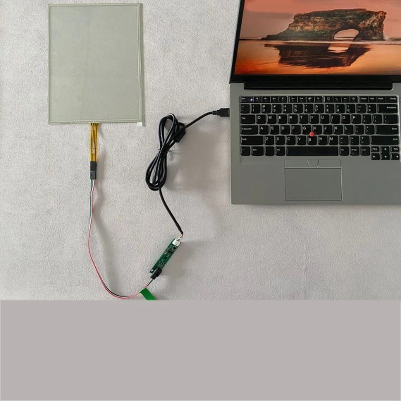 Super Sale 15.6-Inch Resistive Touch Screen Industrial Embedded with Strong Anti-Interference Capabilities Operable with Gloves