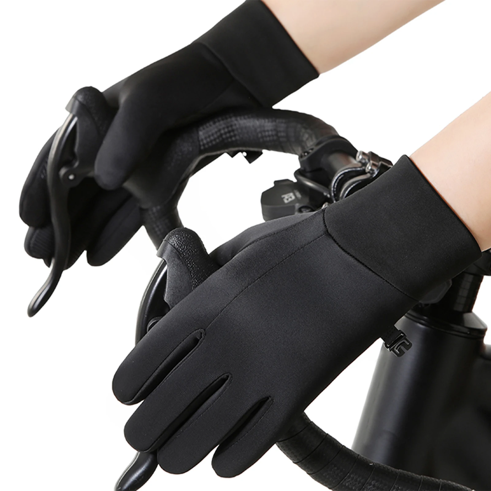 Warme Touchscreen-Handschuhe für Herren, Winter-Touchscreen-Handschuhe, warm, rutschfest, winddicht, regendicht, Reitsport-Handschuhe