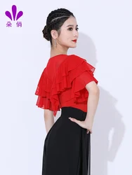 2023 New Latin Dance Leotard Women/girls/lady New Sexy Salsa/ballroom/tango/cha Cha/rumba/samba/latin Top For Dancing 2318Y