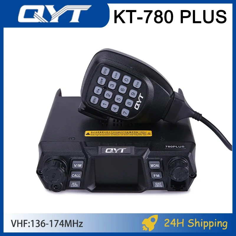 محطة QYT Plus المتنقلة ، اتصالات للهواة ، شاشة رباعية ، VHF it W طويلة المدى ،-من من من من نحن ، قنوات