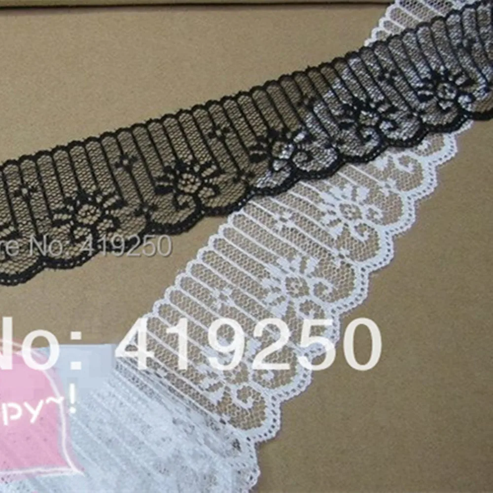 

300yard 4.7cm wide High quality Handicrafts Net Lace Trim Ribbon Flat Lace Trim Gorgeous Wedding Crafts Sewing