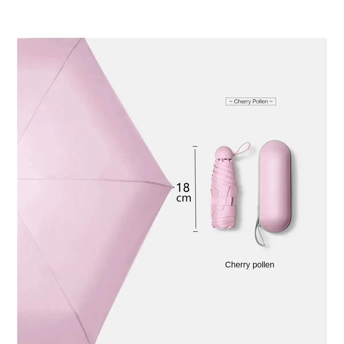 2024 New Product Capsule Umbrella, Compact and Portable Sunscreen, UV Protection, Sunshade and Rainproof for Women