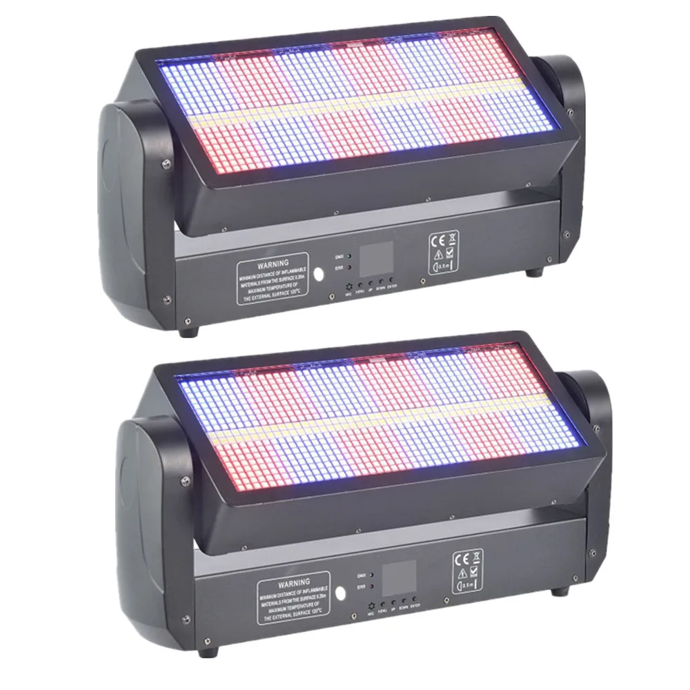 2pcs indoor 400w Moving Head Strobe Stage Light Effect Light lyre dmx strobe lighting 400W DMX512 Strobes 24 sections new lights