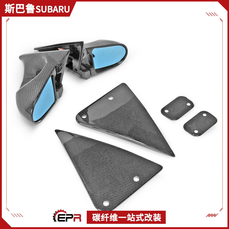 

Мастерня мудрости, совместимая с Toyota GT86 BRZ, детали модификации из углеродного волокна, зеркало заднего вида в стиле Ganador, левое и правое, Bul