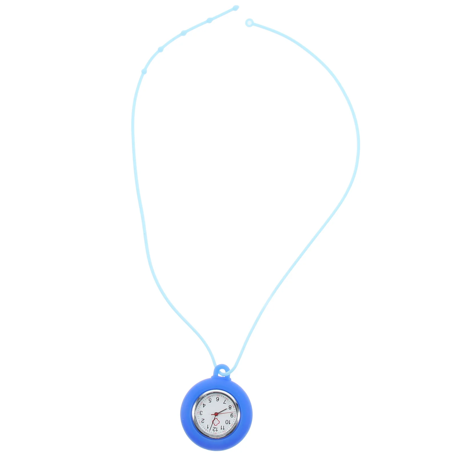 

Movement Nurses Watch Silicone Hanging Table Lanyard Watches Nursing Miss Blue Fob