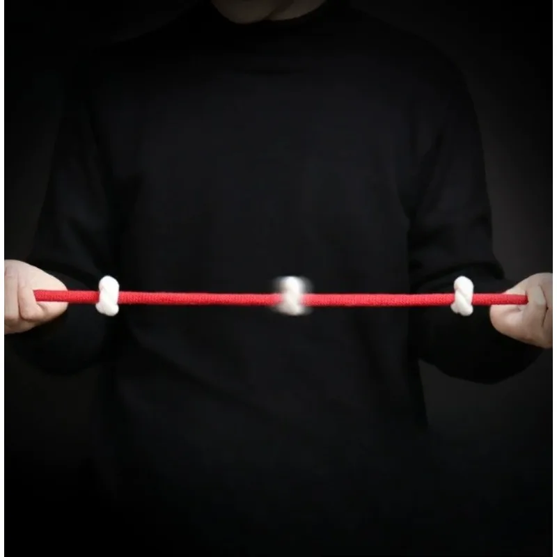 Amazing Acrobatic Knot By Daryl Jumping Knot of Pakistan Carrick Bend Magic Rope Stage Magic Props,Close Up Magic Finger Games