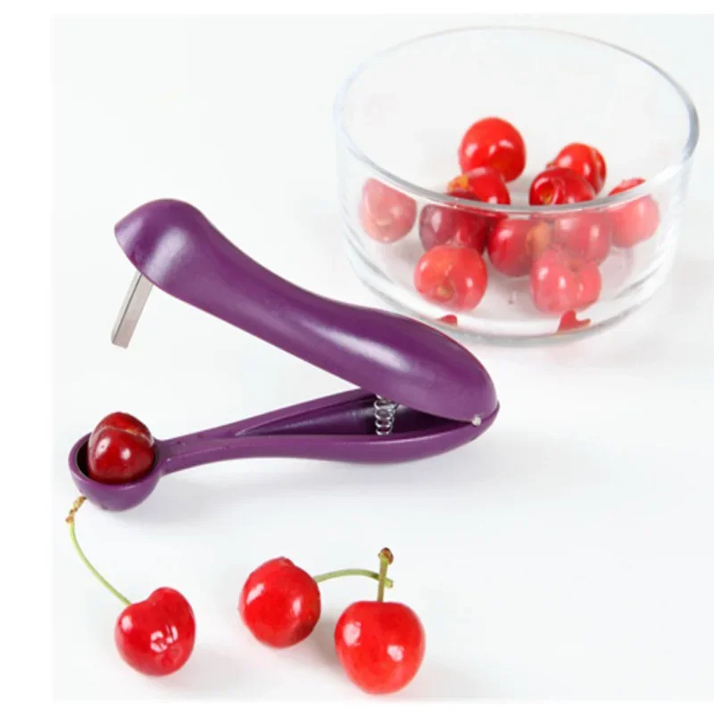 New Cherry Fruit Kitchen Pitter Remover Olive Corer Seed Remove Pit Tool Gadge Vegetable Salad Tools for Cooking Accessories