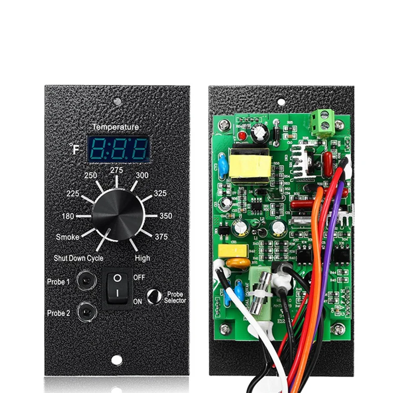 TRAEGER GRILLS Temperature Controller With Meat Probe Holes Smoke Control TR-039-F For TRAEGER Wood Pellet Grill US Plug