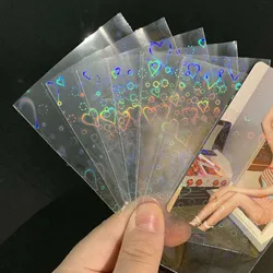 100pcs Card Protector Inner Sleeves Card Holder Soft Protect Cover Suitable for Tarot Cards Kpop Photocard Holder Protector