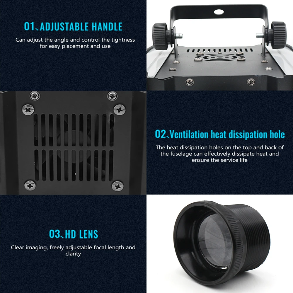 150w Magic Water Wave Led Effect Light Projector For Wedding Ceremony Lives Show Stage Lighting