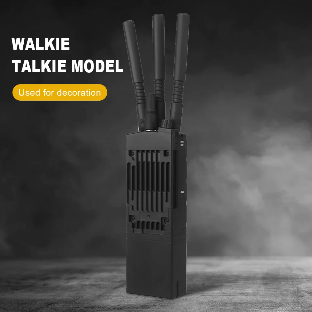 Walkie Talkie Handheld Transceiver MPU5 Dummy Tactical Model Interphone Dummy Model Radio Walkie-Talkie Seal Case Used To DIY