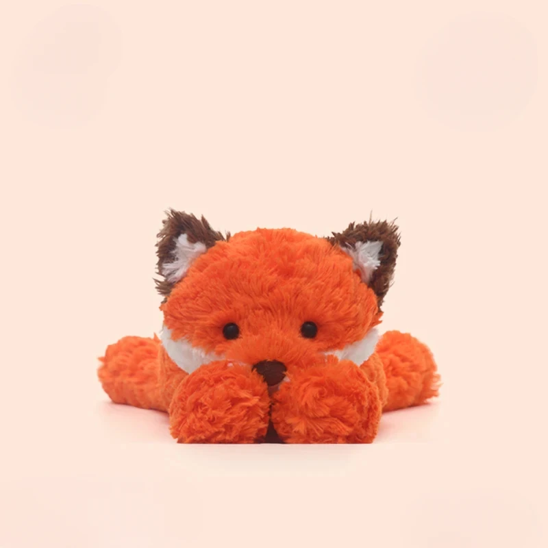 35cm Jooki Cartoon Plush Doll Toy Cute Fox Doll Soft Birthday Gift Girl Companion Soothing Kids Christmas Birthday Gifts