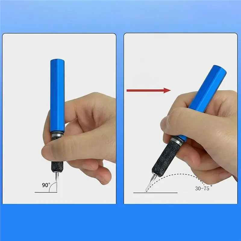 【تخفيضات جديدة】مجموعة أدوات الكتابة ذات المقبض المريح بطول 0.15 مم لنماذج الراتنج ونموذج الخطاط الدقيق