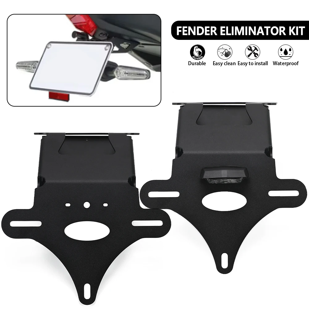 

2024 New Rear License Plate Holder Bracket Tail Tidy Fender Eliminator Kits For Honda XL750 TRANSALP 2023 2025 XL 750 TRANSALP