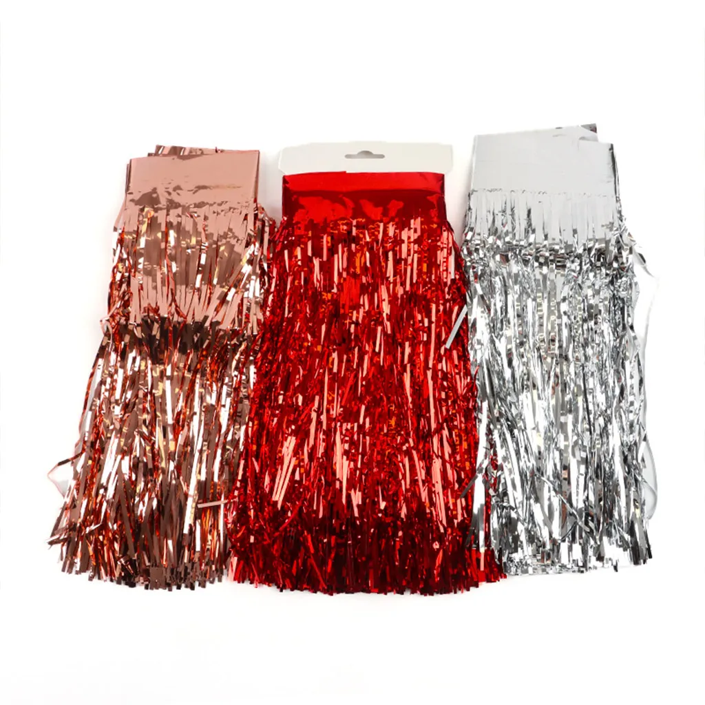 (3M/roll)Width 29.6cm Rainsilk Flag Party Atmosphere Decoration Festival Celebration