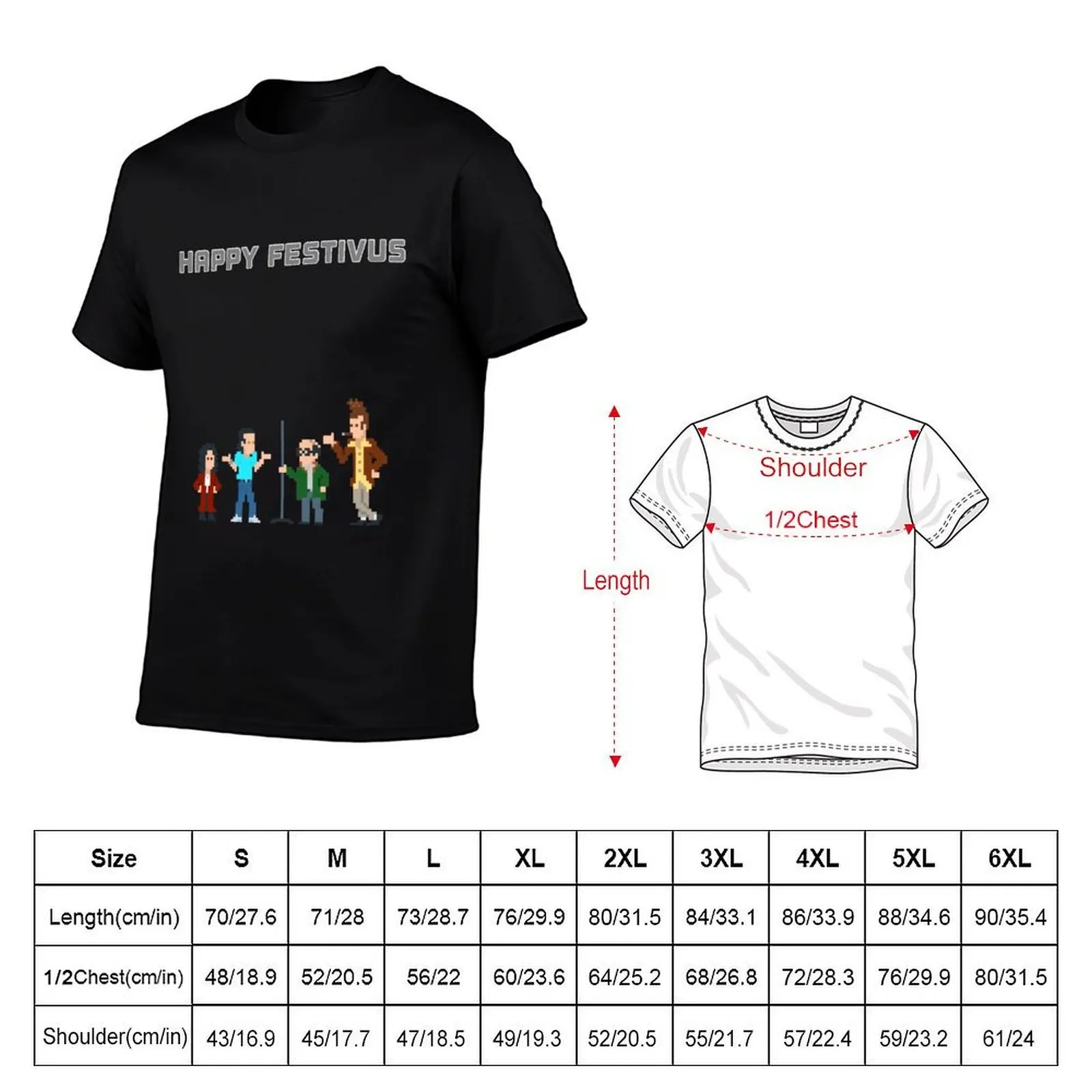 An 8 Bit Festivus Miracle T-Shirt anime t shirts for man man t shirts for men t shirt personalised T-shirt