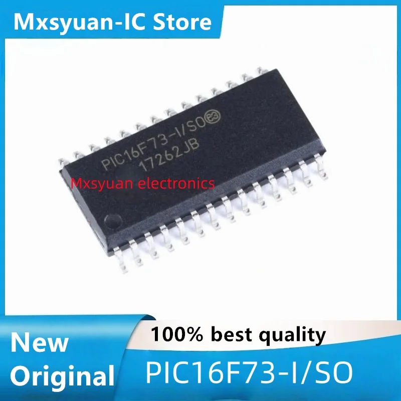 10pcs~100pcs-lot-pic16f73-i-so-pic16f73t-i-so-pic16f73-i-s0-sop28-100-novo-original-em-estoque
