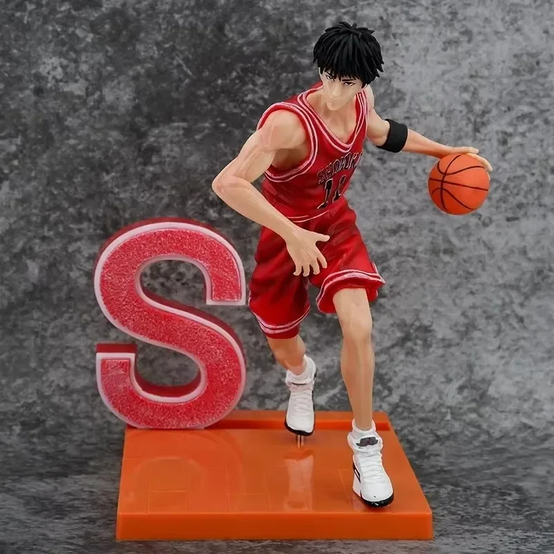 ในสต็อก SLAM DUNK รูป Kaede Rukawa Sakuragi Hanamichi Hisashi Mitsui 5pcs อะนิเมะรุ่นของเล่นคอลเลกชันเครื่องประดับของขวัญ