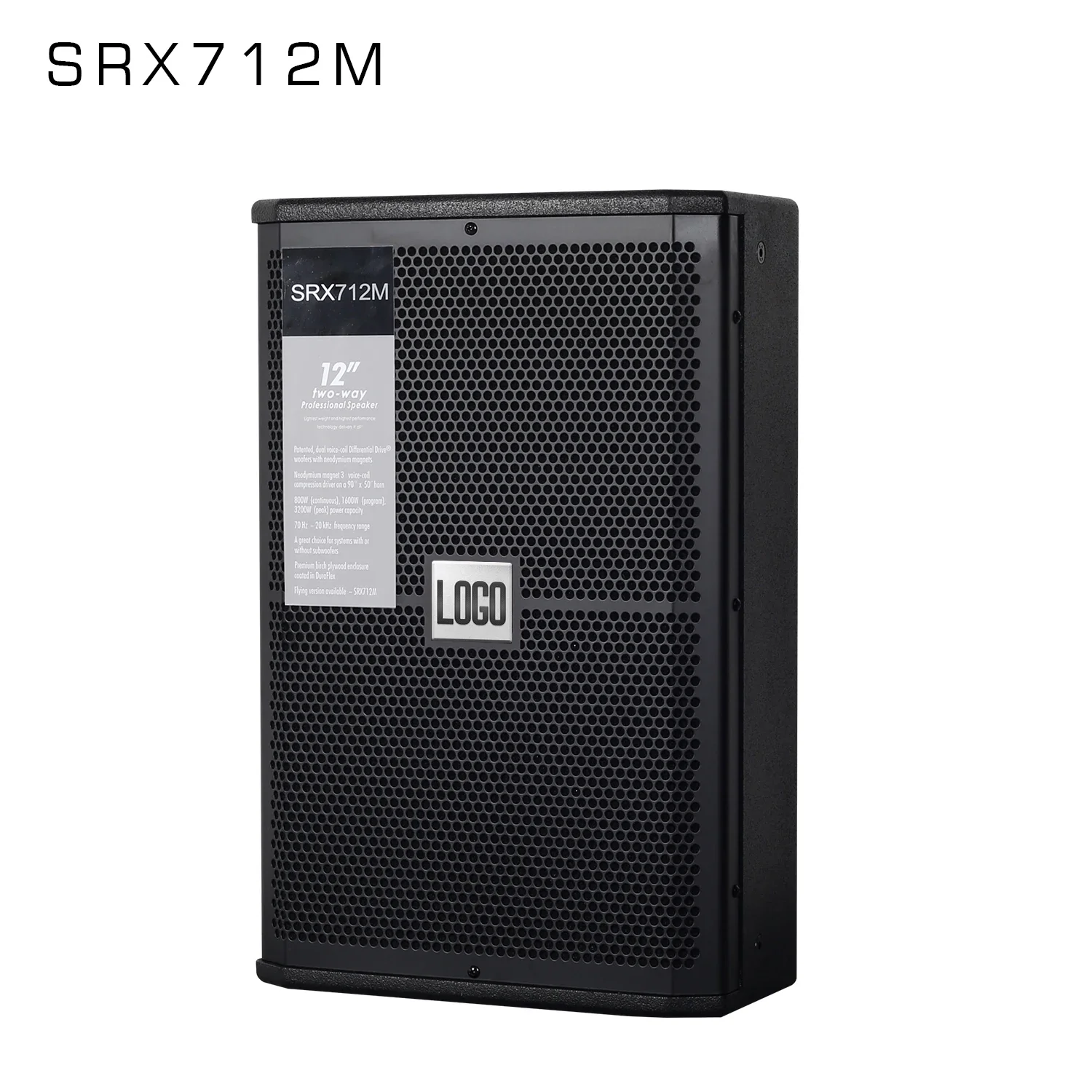 Hot sell professional sound system SRX712M Single 12